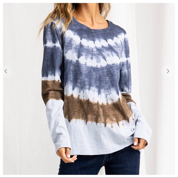 ✨LAST ONE✨Boho chic Hand Tie Dye Top - Picture 6 of 6